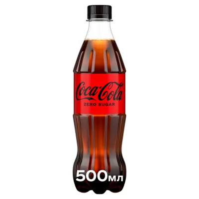Напій Coca-Cola Zero Безалкогольний сильногазований Без цукру 500 мл (5449000131836)