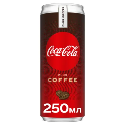 Напій Coca-Cola Plus Coffee 250 мл (5449000258243)