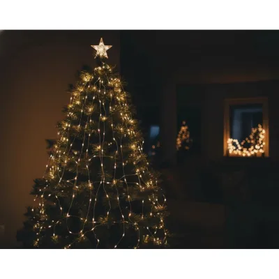 Гірлянда Chomik Оберемок струн 200 LED 10х2 м, теплий білий, IP44, від мережі (5900779901780)