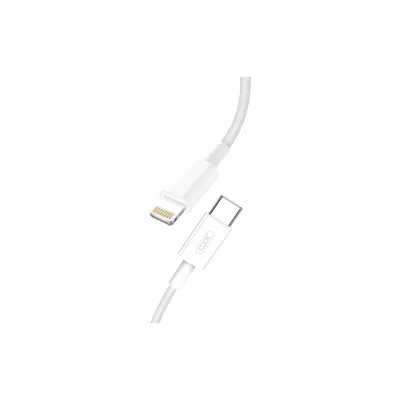 Дата кабель USB-С to Lightning 1.0m PD18W NB113 white XO (6920680863846)