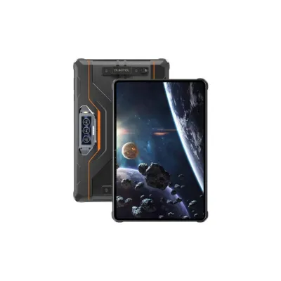 Планшет OUKITEL RT8 11" 6/256GB NFC LTE Dual Sim Black-Orange with hand з ручкою (6931940756396)