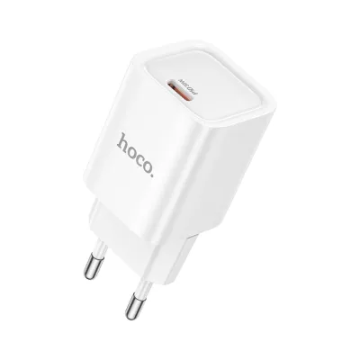 Зарядний пристрій HOCO C148A Charm USB-C PD30W White (6942007630306)