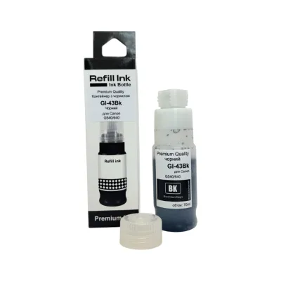 Чорнило Premium Quality Canon GI-43 70мл Black 4698C001 (70264927)