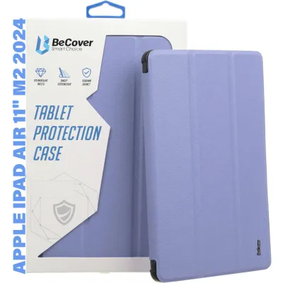 Чохол до планшета BeCover Tri Fold Hard TPU Apple iPad Air 11" M2/M3 (2024/2025) Purple (711404)
