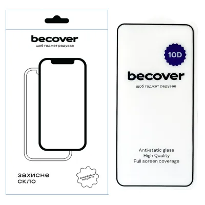 Скло захисне BeCover Samsung Galaxy A36 SM-A366 10D Black (712891)