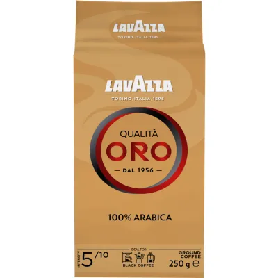Кава Lavazza Qualita Oro мелена 250 г (8000070019911/8000070012783)