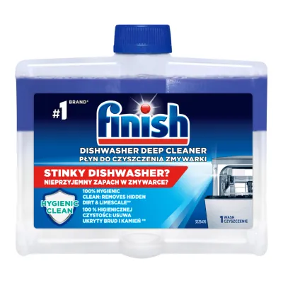 Очищувач для посудомийних машин Finish 250 мл (8000580215025/8594002680138)