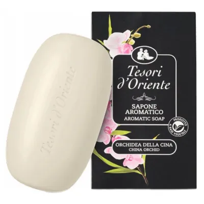 Тверде мило Tesori d'Oriente Китайська орхідея Парфумоване 125 г (8008970055190)