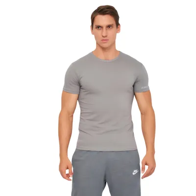 Футболка Kappa T-shirt Mezza Manica Girocollo K1304 GrigioUnitoсірий L (8052394813751)