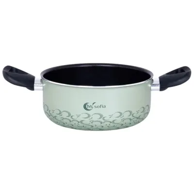 Каструля TVS Sofia 20 см, 2,5 л, зелена (83404202310101з)