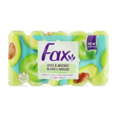 Тверде мило Fax Яблуко 5 x 70 г (8690506045807)