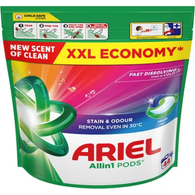 Капсули для прання Ariel Pods All-in-1 Color Для кольорового 44 шт. (8700216764544)