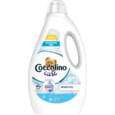 Гель для прання Coccolino Care Sensitive для делікатного прання 1.72 л (8720181168550)