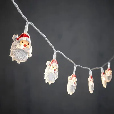 Гірлянда Luca Lighting Санта, струна 1,2 м, 10 LED теплий білий, 2АА (8720362642305)