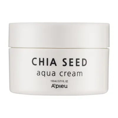 Крем для обличчя A'pieu Chia Seed Aqua Cream Для зволоження шкіри з насінням чіа 100 мл (8806185791007)