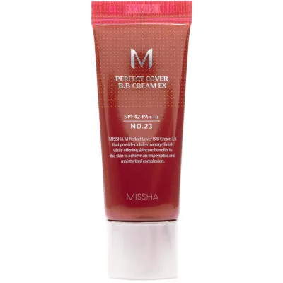 BB-крем Missha M Perfect Cover BB Cream EX SPF42/PA+++ 23 - Natural Beige (8809747940738)