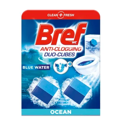 Засіб для чищення унітазу Bref Дуо–Куб 100 г (9000100897242)