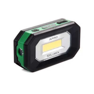 Ліхтар APRO акумуляторний 5 Вт 500 Лм (Li-ion 2000 мАг) (900518)