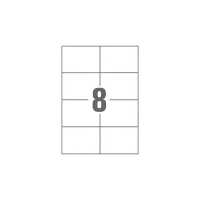 Етикетка самоклеюча UKRMARK 74х10 (8 на листі) с/кл (100листів) (900631)