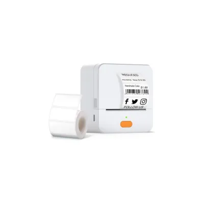 Принтер етикеток UKRMARK UP1WT bluetooth, USB, білий (900772)