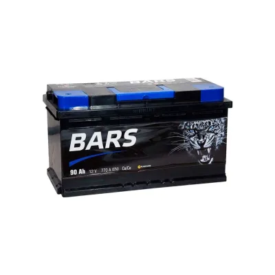 Акумулятор автомобільний Bars 90Ah Ев (-/+) (770EN)