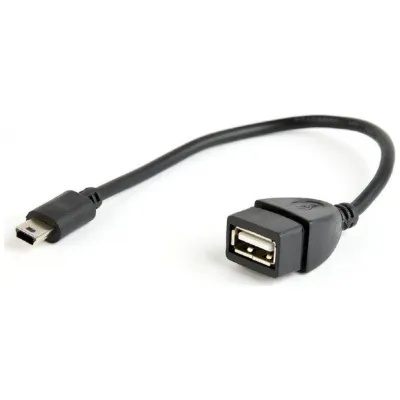 Перехідник OTG USB 2.0 AF to Mini 5P 0.15m Cablexpert (A-OTG-AFBM-002)