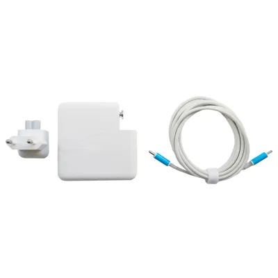 Блок живлення до ноутбуку AlSoft Apple A2166 96W 20.5V/4.7A, 15V/3A, 9V/3A, 5.2V/3A, USB type-C (A40377)