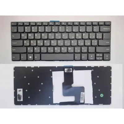 Клавіатура ноутбука Lenovo IdeaPad 320-14ISK,320S-14IKB/14IBR серая UA (A46116)