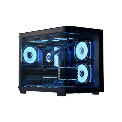 Корпус для ПК AeroCool P300C-G-BK-v1 Black (ACCS-PN02033.11)