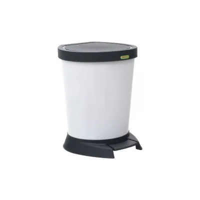 Контейнер для сміття Алеана З педаллю Білий 18 л (алн 124066/білий)