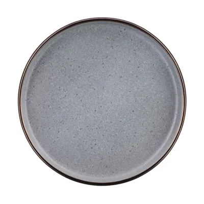 Тарілка Ardesto Fasano, 19.6см, кераміка, сірий (AR0219FG)