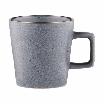 Чашка Ardesto Fasano, 310мл, кераміка, сірий темний (AR0331FDG)