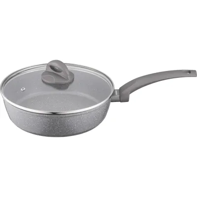 Сковорода Ardesto Gemini Gourmet Apulia з кришкою 24 см (AR2424GGL)