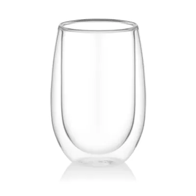 Набір склянок Ardesto з подвійними стінками BV 350 мл 2 шт прозорий (AR2635BV)