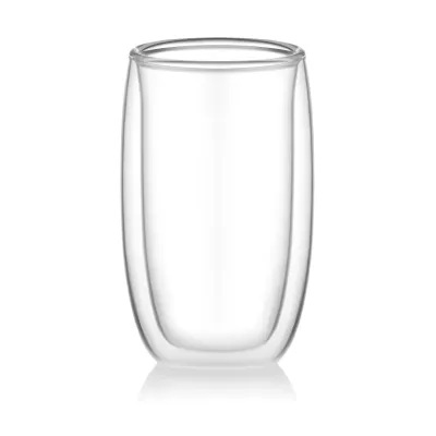 Набір склянок Ardesto з подвійними стінками B 380 мл 2 шт прозорий (AR2638B)