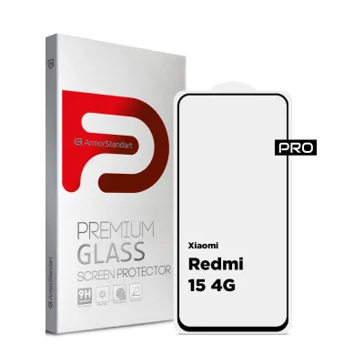 Скло захисне Armorstandart Pro Xiaomi Redmi 15 4G (ARM85415)