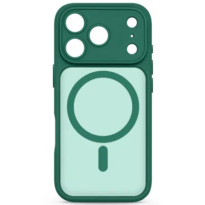 Чохол до мобільного телефона Armorstandart Lush MagCase Apple iPhone 17 Pro Dark Green (ARM87491)