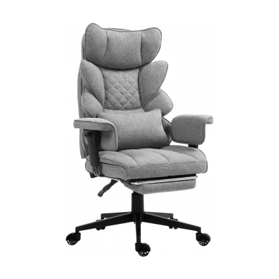 Офісне крісло GT Racer B-2511 Gray (B-2511 Fabric Gray)