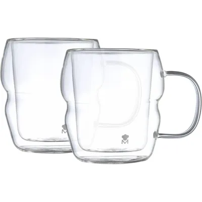 Набір чашок MasterPro Mixology з подвійними стінками 450 мл, 2 шт (BGMP-20206)