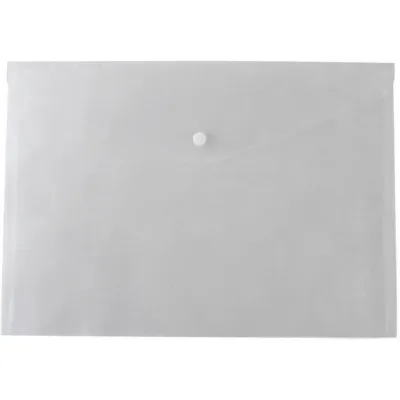 Папка - конверт Buromax А4, with a button, clear (BM.3926-00)