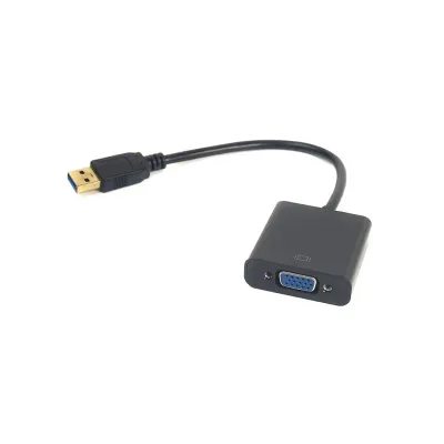 Перехідник USB 3.0 M to VGA F PowerPlant (CA910380)