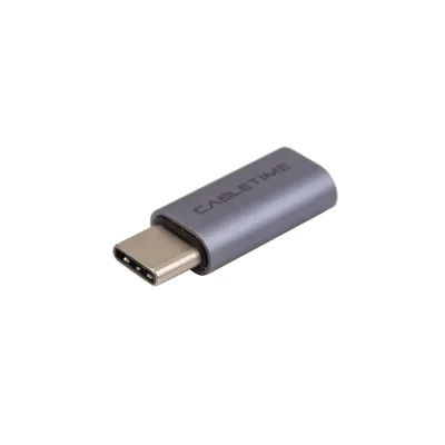 Перехідник USB-C F to USB-C M USB 3.0 Cabletime (CA913718)