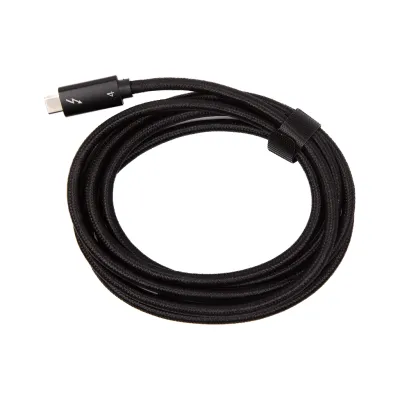 Дата кабель USB-C to USB-C 2.0m Thunderbolt 4 100W (20V/5A) 8K60Hz PowerPlant (CA915040)