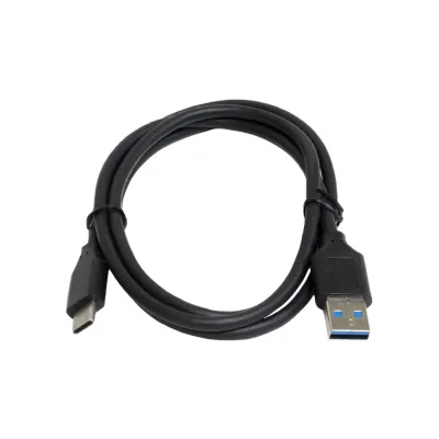 Дата кабель USB 3.0 AM to USB-C 1.0m black Patron (CAB-PN-USB3-TYPEC-1M)
