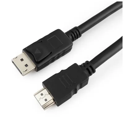 Кабель мультимедійний DisplayPort M to HDMI M 5.0m Cablexpert (CC-DP-HDMI-5M)