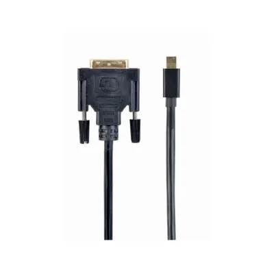 Кабель мультимедійний miniDisplayPort M to DVI M 1.8m 24+1pin Cablexpert (CC-mDPM-DVIM-6)