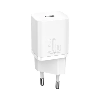 Зарядний пристрій Baseus Super Si quick charger IC 30W white (CCSUP-J02)