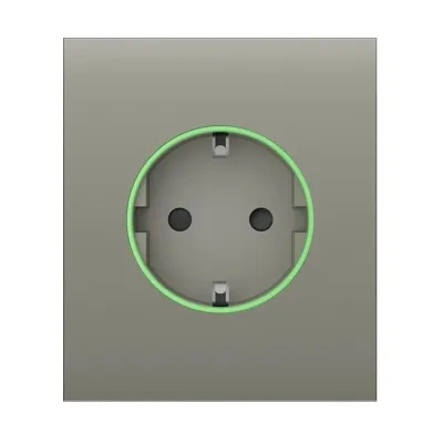 Накладна панель Ajax CenterCover olive