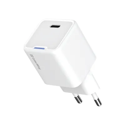 Зарядний пристрій ColorWay GaN Mini 25W PD Port PPS USB-C white (CW-CHS052PD-WT)