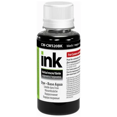 Чорнило ColorWay Canon PGI-5/520/PG-40/37/440/510/512/CLI8 Black (CW-CW520BK01)